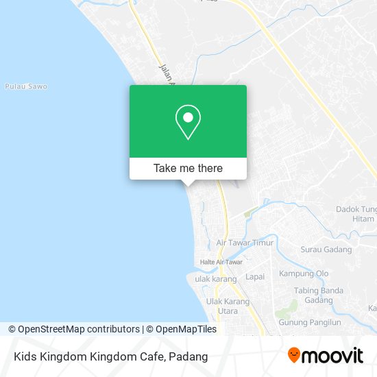 Kids Kingdom Kingdom Cafe map