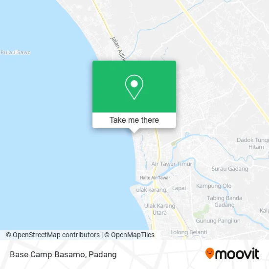 Base Camp Basamo map