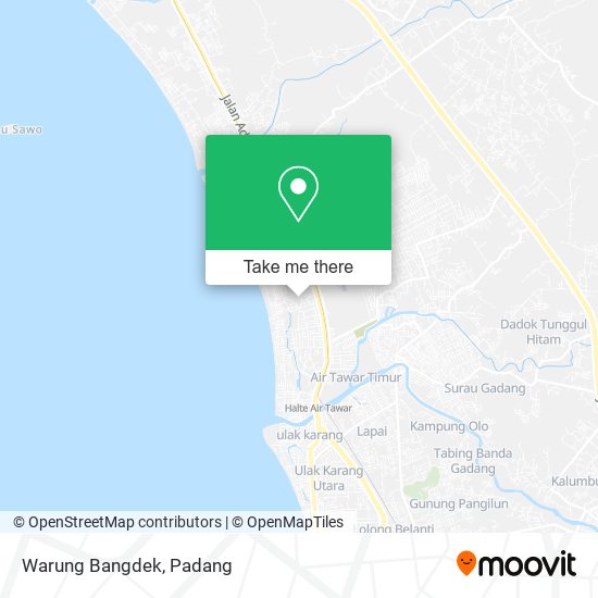 Warung Bangdek map