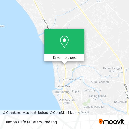 Jumpa Cafe N Eatery map