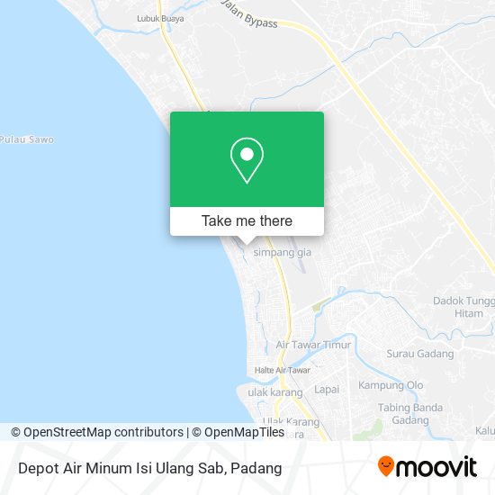 Depot Air Minum Isi Ulang Sab map