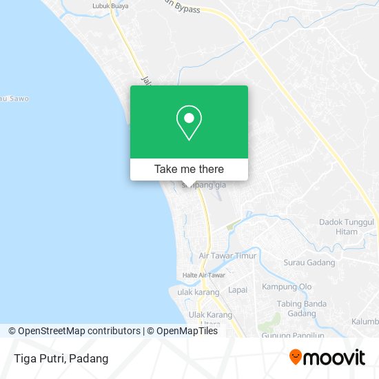 Tiga Putri map