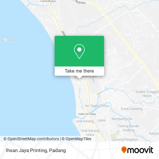 Ihsan Jaya Printing map