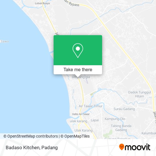 Badaso Kitchen map