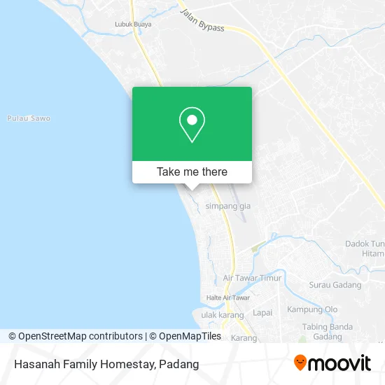 Hasanah Family Homestay map