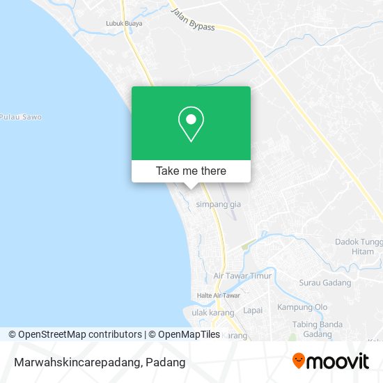 Marwahskincarepadang map