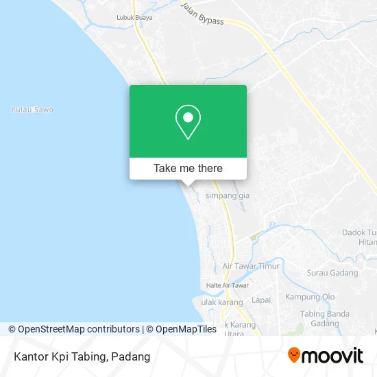 Kantor Kpi Tabing map