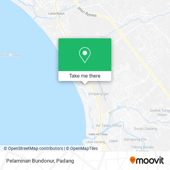 Pelaminan Bundonur map