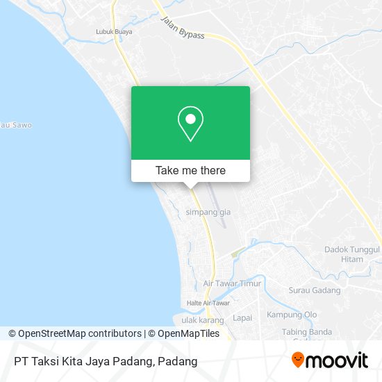PT Taksi Kita Jaya Padang map