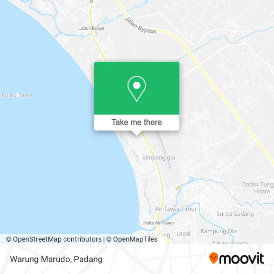 Warung Marudo map