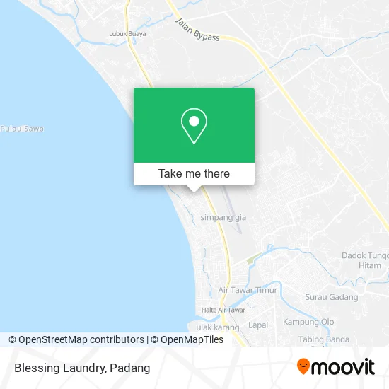 Blessing Laundry map