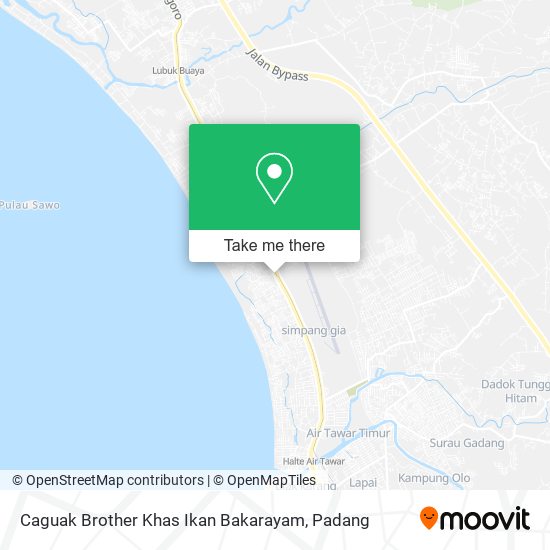 Caguak Brother Khas Ikan Bakarayam map