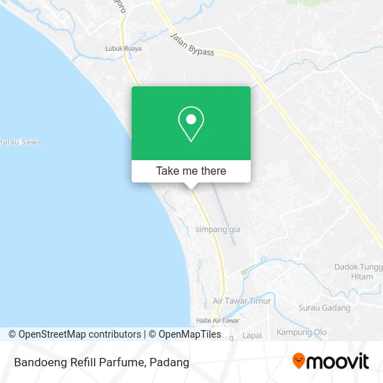 Bandoeng Refill Parfume map