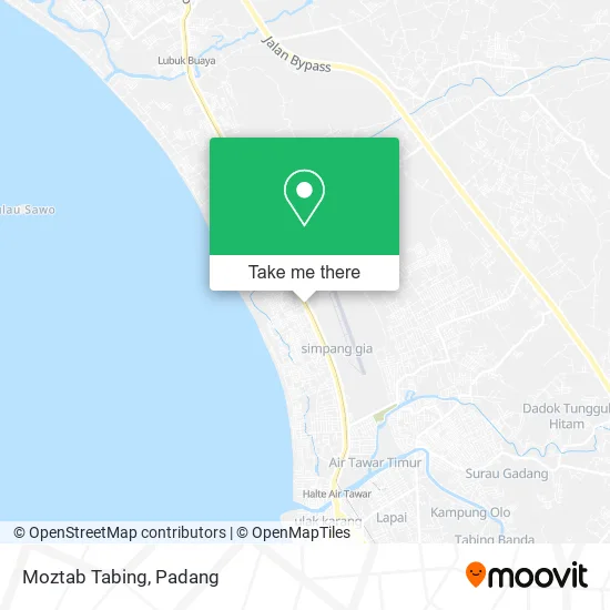 Moztab Tabing map