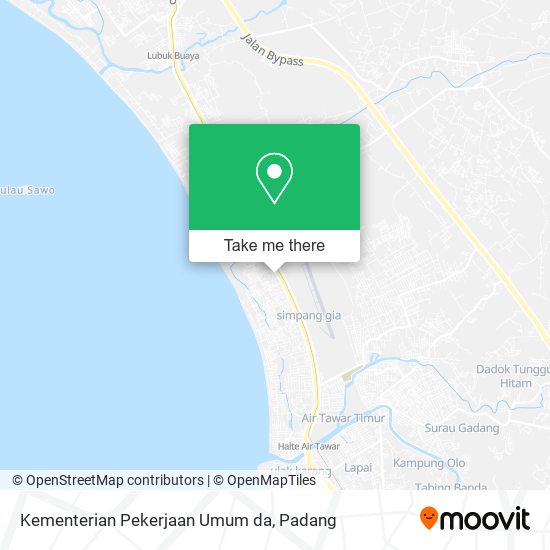 Kementerian Pekerjaan Umum da map