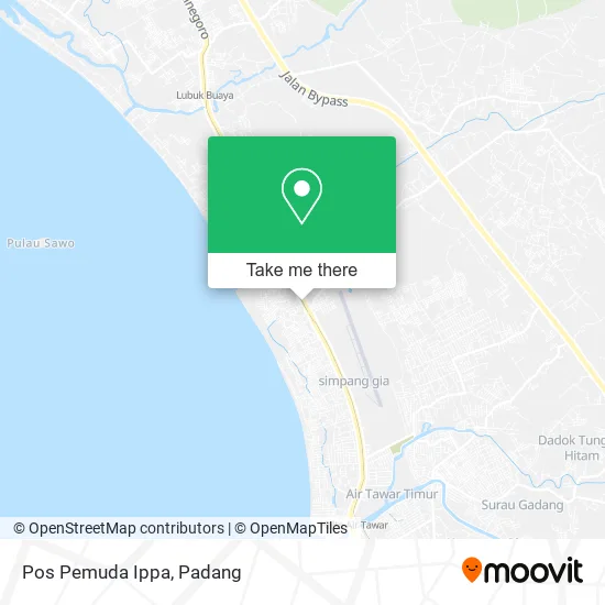 Pos Pemuda Ippa map