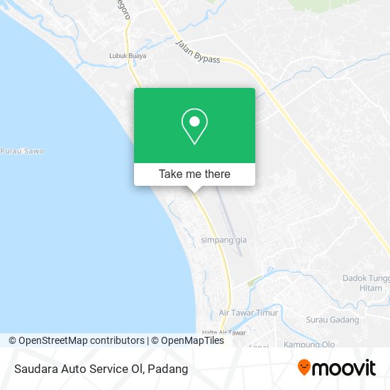 Saudara Auto Service Ol map