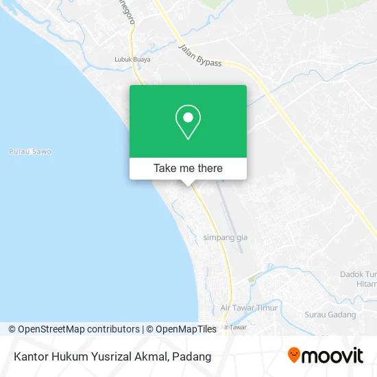 Kantor Hukum Yusrizal Akmal map