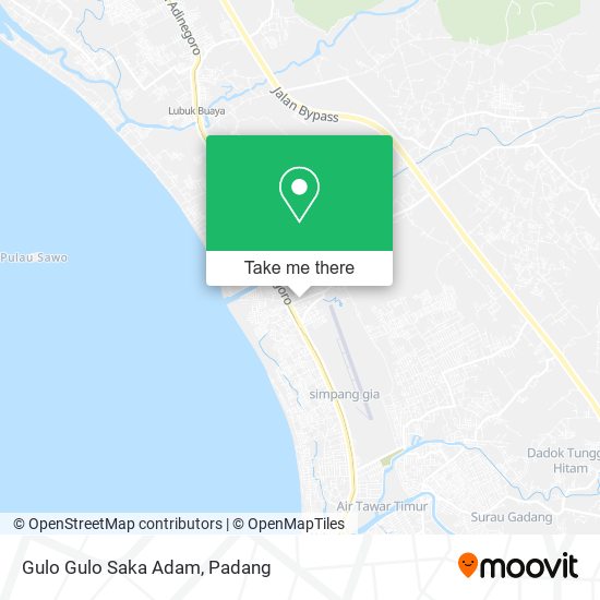 Gulo Gulo Saka Adam map