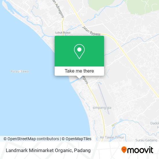 Landmark Minimarket Organic map