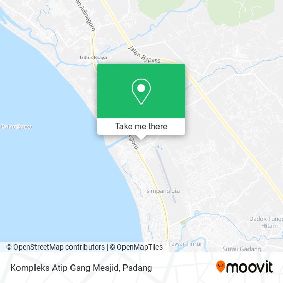 Kompleks Atip Gang Mesjid map