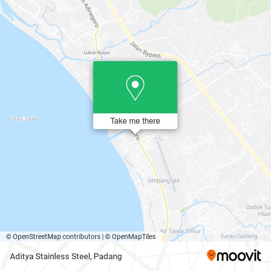 Aditya Stainless Steel map