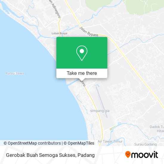 Gerobak Buah Semoga Sukses map