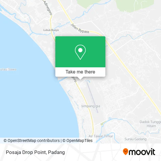 Posaja Drop Point map
