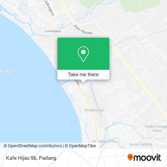 Kafe Hijau Sb map