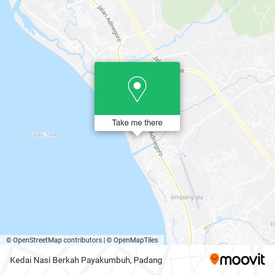Kedai Nasi Berkah Payakumbuh map
