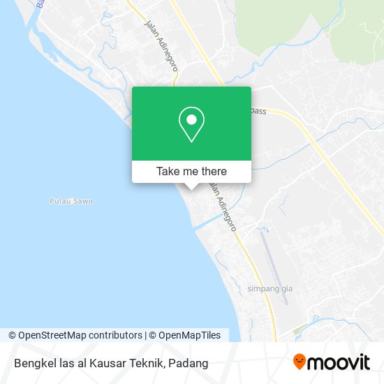 Bengkel las al Kausar Teknik map