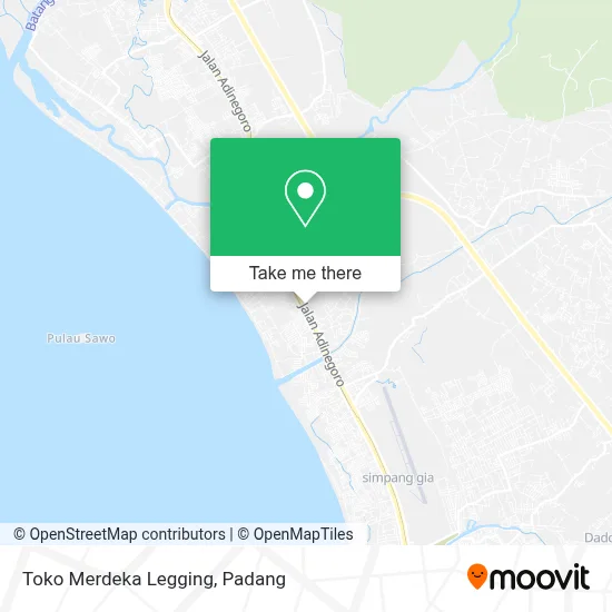 Toko Merdeka Legging map