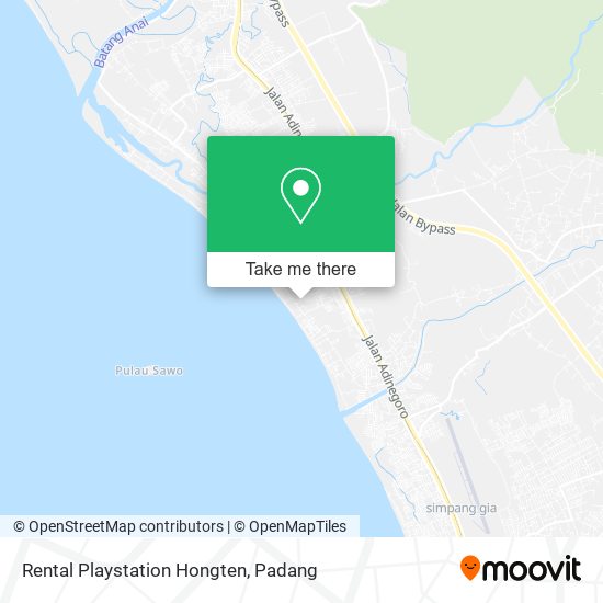 Rental Playstation Hongten map