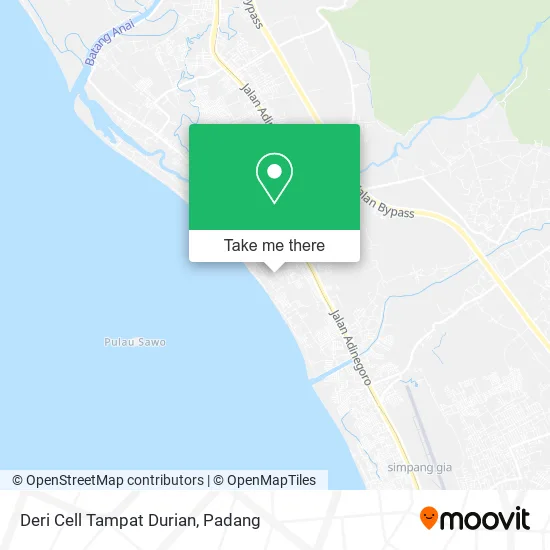 Deri Cell Tampat Durian map