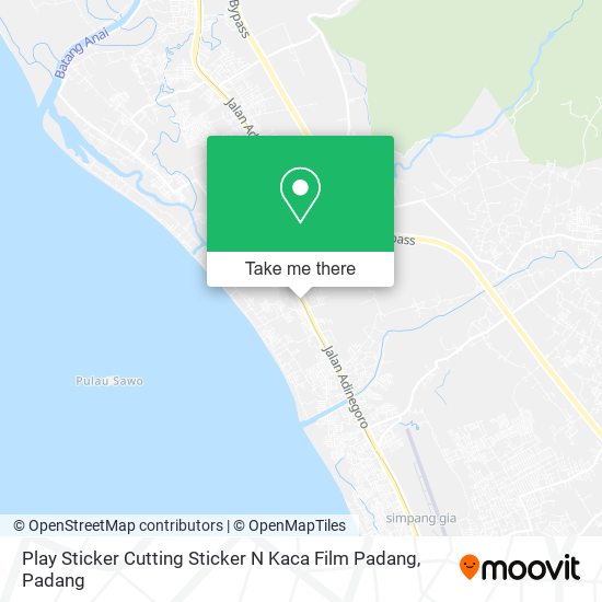 Play Sticker Cutting Sticker N Kaca Film Padang map