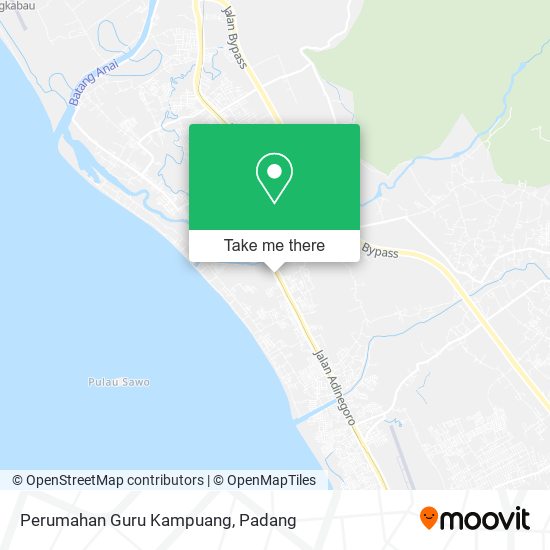 Perumahan Guru Kampuang map