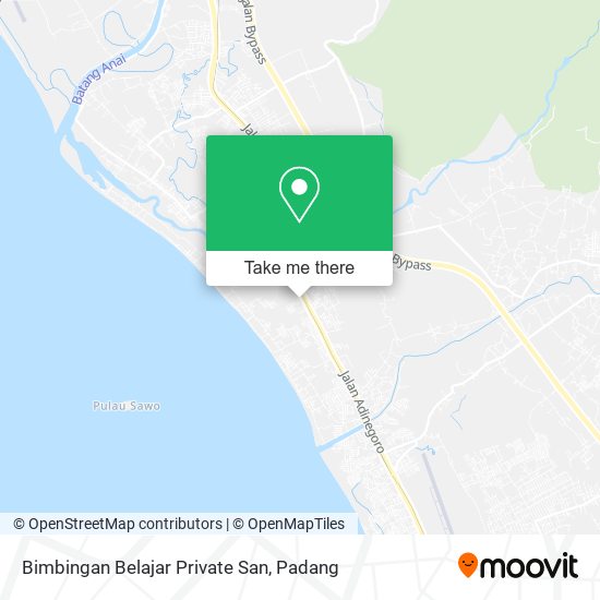 Bimbingan Belajar Private San map