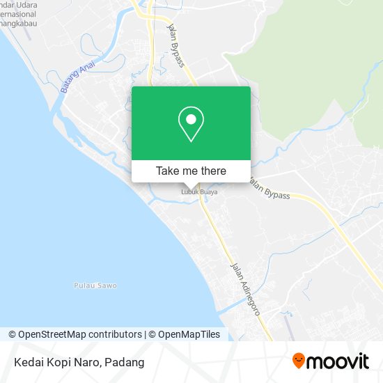 Kedai Kopi Naro map