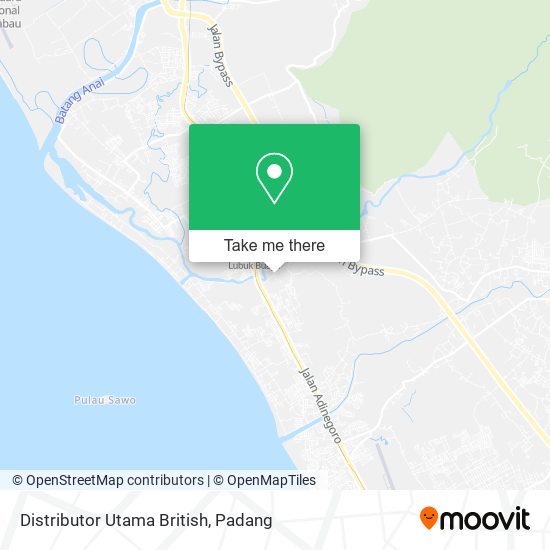 Distributor Utama British map