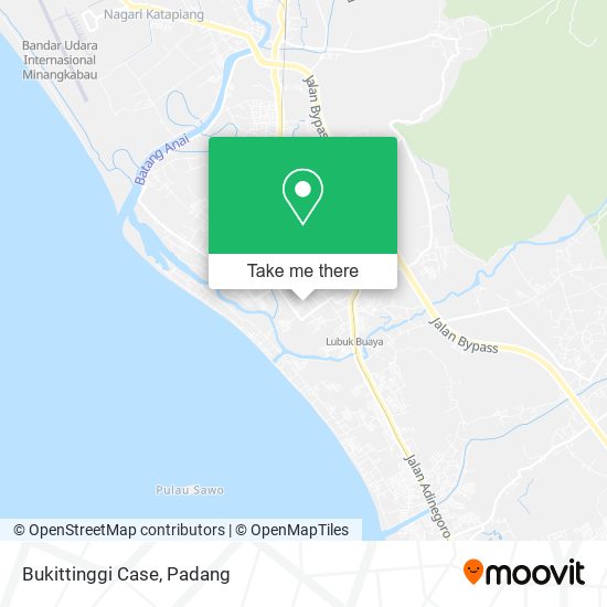 Bukittinggi Case map