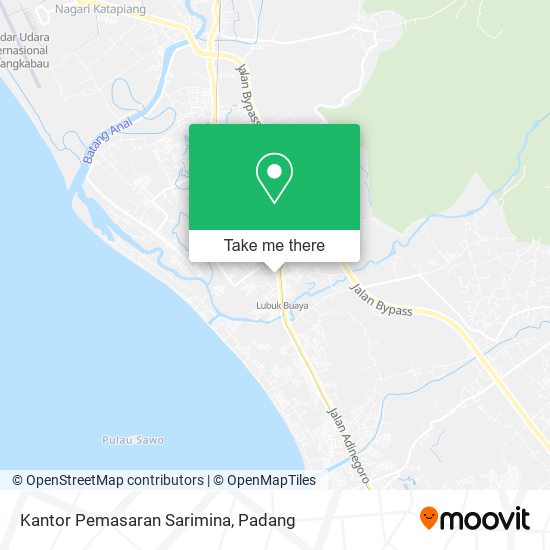 Kantor Pemasaran Sarimina map