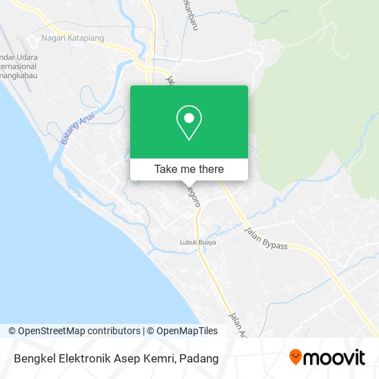 Bengkel Elektronik Asep Kemri map