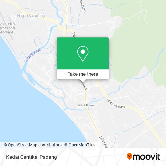 Kedai Cantika map