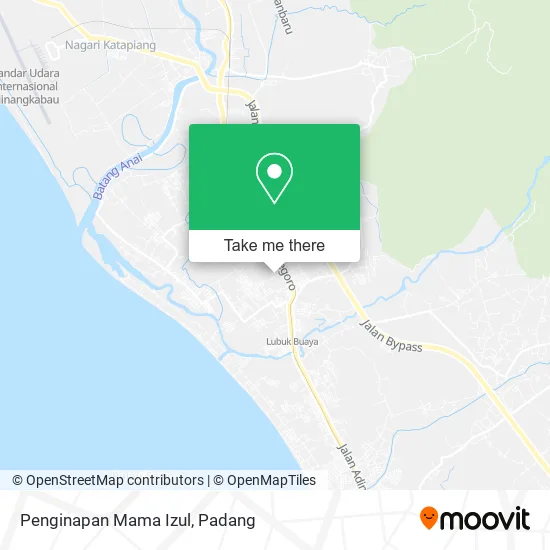Penginapan Mama Izul map