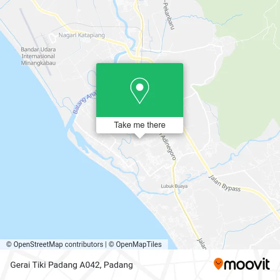 Gerai Tiki Padang A042 map