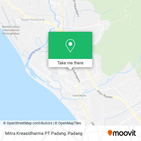 Mitra Kreasidharma PT Padang map
