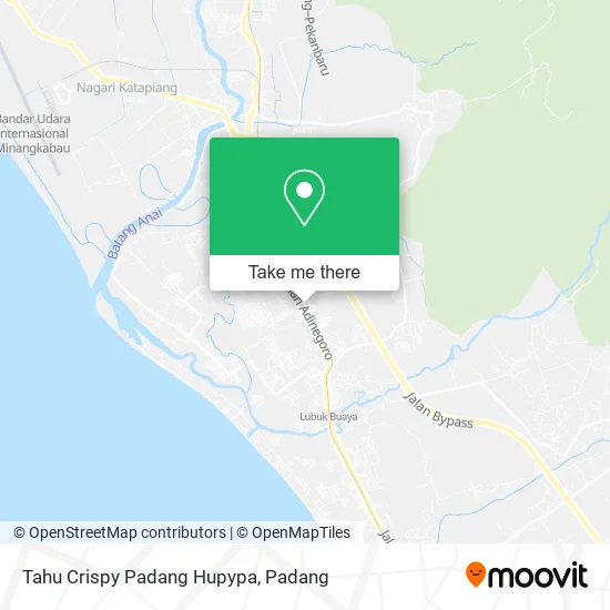 Tahu Crispy Padang Hupypa map