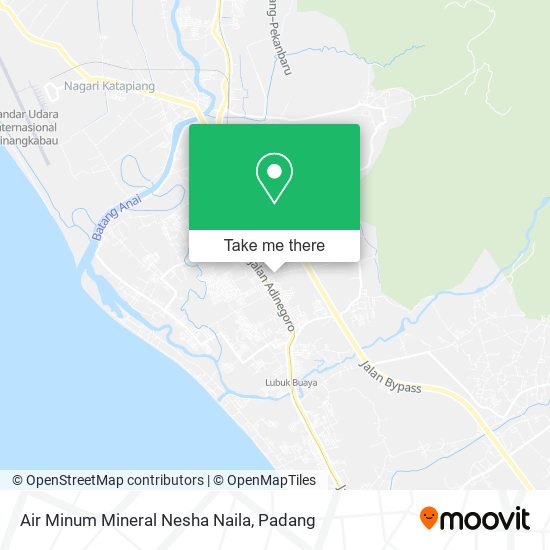 Air Minum Mineral Nesha Naila map