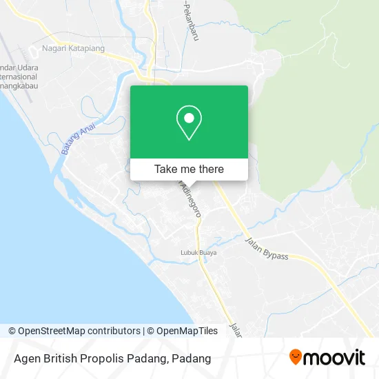 Agen British Propolis Padang map