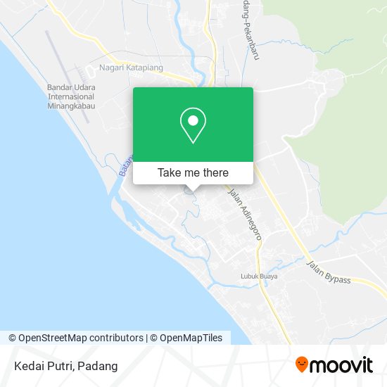 Kedai Putri map